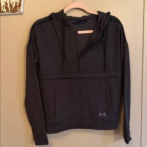 Under Armour Charcoal Half-Zip Hoodie NWT